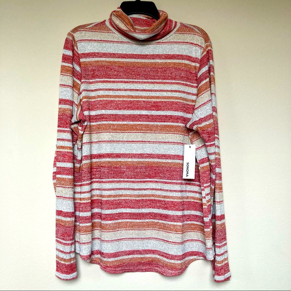 Sonoma Striped Long Sleeved Top